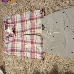 2 pairs of boys polo shorts